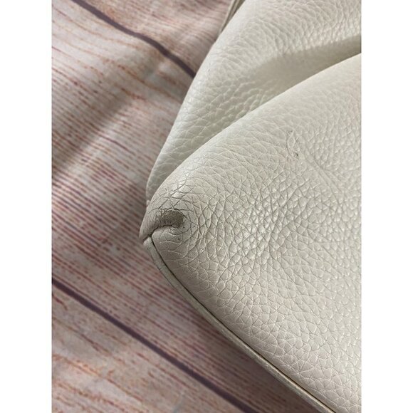 Dooney & Bourke White Pebble Grain Leather Chiara Bag - OS - Picture 3 of 12